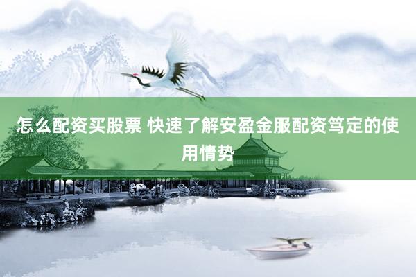 怎么配资买股票 快速了解安盈金服配资笃定的使用情势